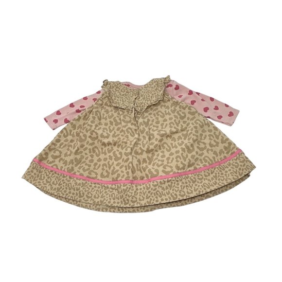 Baby Girl's Corduroy Jumper, 3 Body Suits, and 2 Leggings - Sizes 3-6 M & 6 M - Picture 3 of 12